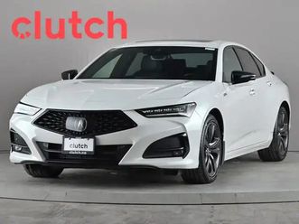 2021 acura tlx sh-awd w/ a-spec pkg. w/ apple carplay, heated fr