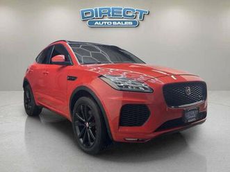 used 2020 jaguar e-pace checkered flag edition p250 awd automatic