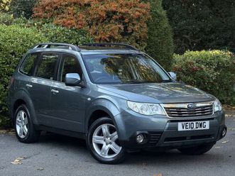 SUBARU FORESTER 2010-subaru-forester-2-0-xs-blk-lth-auto