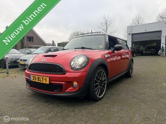 mini clubman - 1.6 cooper s goodwood 184 pk / leder / pano-dak / led / navi / pdc