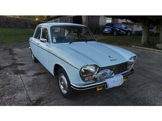 1973 peugeot 204 bleu manuel, 4 vitesses conduite à gauch...