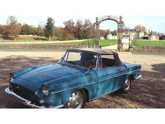 1966 renault caravelle bleu manuel, 4 vitesses conduite à...