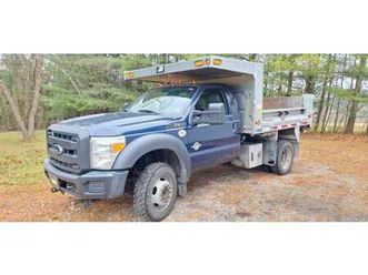 2012 ford f550 4x4 dump truck