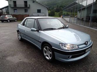 peugeot 306 1.8 16v cabrio iceland canton soleure - tutti.ch