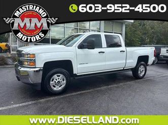 2015 chevrolet chevy silverado 2500hd wow 4x4 crew cab 6.0l v8 gas only 90k mile