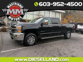 2019 chevrolet chevy silverado 3500hd loaded ltz 4x4 crew cab 6.6l l5p duramax d