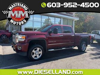 2015 gmc sierra 2500hd 4x4 loaded denali 6.0l v8 gas only 73k miles!! **financin