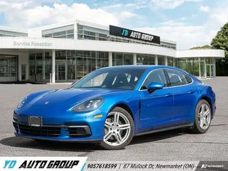 2017 porsche panamera 4dr hb 4s l clean carfax l low km!!!