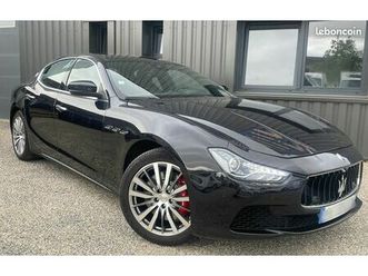 maserati ghibli iii / 3.0 v6 350ch / garantie 1 ans l