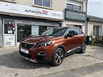 peugeot 3008 ii 1.6 thp eat8 s&s 180cv boîte auto - gt line suivi peugeot