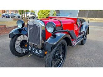 1934 austin 7 rouge manuel, 4 vitesses conduite à droite...