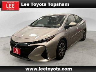 used 2021 toyota prius prime xle