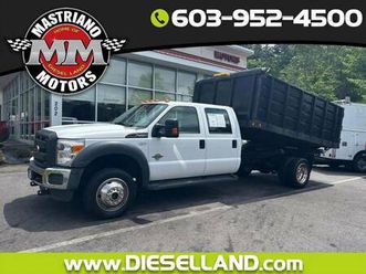 2016 ford super duty f-550 drw crew cab dump body 6.7l powerstroke diesel **fina