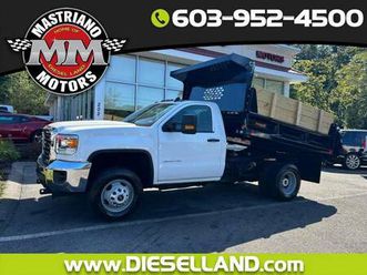 2016 gmc sierra 3500hd new downeaster dump 6.0l v8 gas only 87k miles!!! **finan