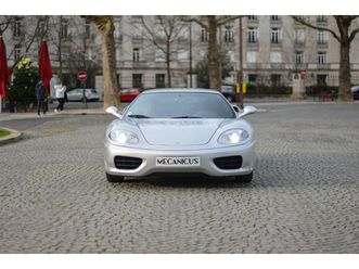 ferrari 360 f1 modena *gris argento/intérieur cartier*