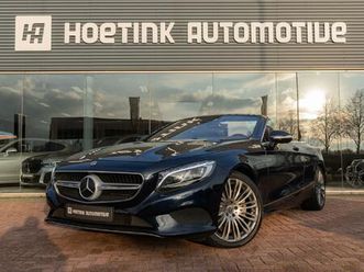 mercedes-benz s-klasse cabrio 500 | burmester | 360° camera | ambiente