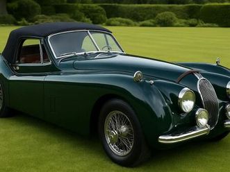 jaguar xk 120 drophead dhc, bj 1953 - ein klassiker in
