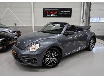 volkswagen beetle cabriolet 1.2 tsi sound 2018 app connect navigatie stoelverwarming cruise control sportvelgen 17 inch airco-ecc elektrische kap alle rekeninge