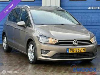 volkswagen golf sportsvan 2.0 tdi highline * airco * automaat * navigatie *