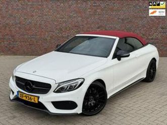 mercedes-benz c-klasse cabrio 180 edition 1 | amg line night — mercedes-benz — marktplaats