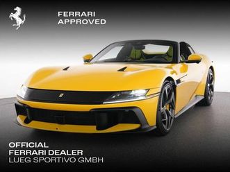 ferrari 12cilindri spider interieur verde norcia