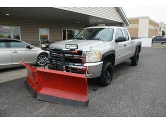 2007 chevy silverado 2500hd ext cab lt z71 25,000 miles plow truck!