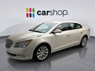 used 2014 buick lacrosse leather