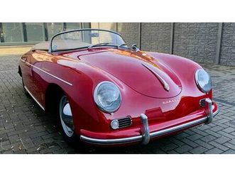1958 porsche 356 rouge manuel, 4 vitesses conduite à gauc...