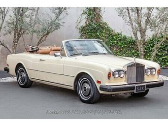 1980 rolls-royce corniche