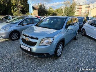 chevrolet orlando 1.8i 141ch 7 places clim.a/reg/lim/t.ouvrant/radar ar/attelage