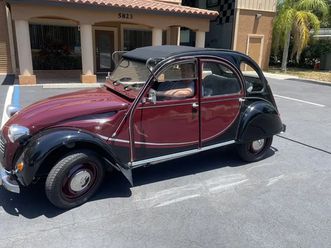 1981 citroen 2cv convertible