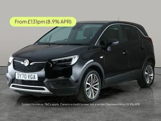 vauxhall crossland x 1.2 sri nav suv 5dr petrol manual euro 6 (start/stop) (83 ps)