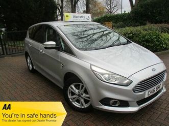 ford s-max 1.5 ecoboost titanium 7 seater 1 owner fsh satnav bluetooth