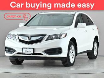 used 2018 acura rdx tech awd w/ heated front seats, rearview camera, cruise control
