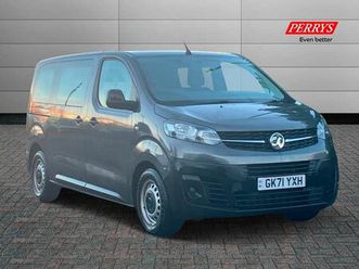 vauxhall vivaro life 1.5 turbo d 120ps edition m 5dr