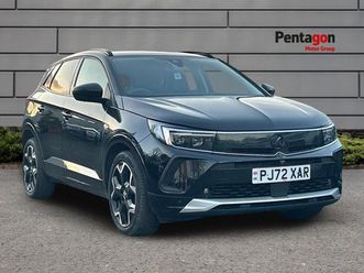 used vauxhall grandland 2022 1.2 turbo ultimate suv 5dr petrol auto euro 6 (s/s) (130 ps)
