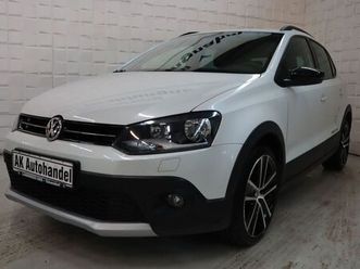 volkswagen polo v cross urban white klima temp. shz pdc