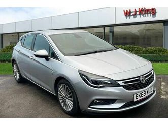 vauxhall astra 1.4i turbo elite nav hatchback 5dr petrol manual euro 6 (start/stop) (150 ps)