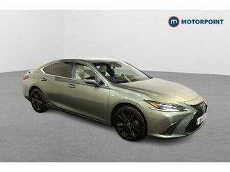 2022 lexus es 300h 2.5 f-sport 4dr cvt saloon hybrid automatic