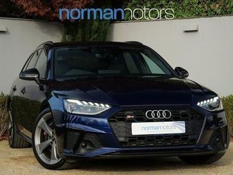 audi s4 avant 3.0 tdi v6 black edition estate 5dr diesel tiptronic quattro euro 6 (start/stop) (347 ps)