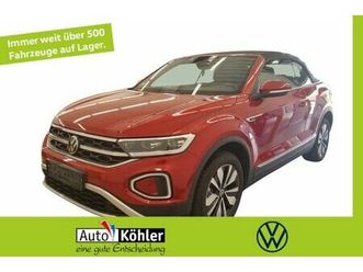 volkswagen t-roc cabriolet move tsi carplay/ahk/sthz/virt