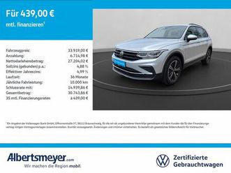volkswagen tiguan 2.0 tsi 4motion life +standheizung+
