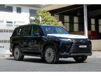 lexus lx 600 lhd 3.5l petrol v6 tt vip kuro 4s black edition 25-ml at 2025my