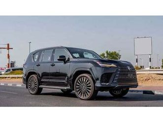lexus lx 600 2025 lexus lx600 kuro 3.5l at petrol (black edition)