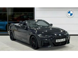 bmw 4 series m440d xdrive convertible 3.0 2dr