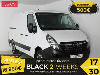 opel movano 2.3 cdti l1 h1 furgón cerrado 6 vel 135