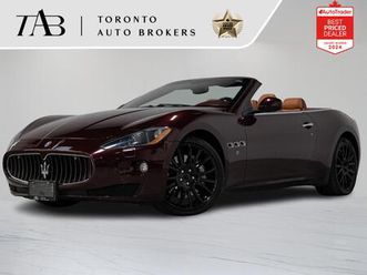 used 2011 maserati granturismo convertible convertible | bose | nav | 20 in
