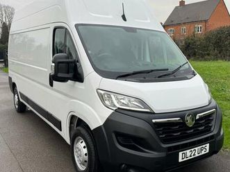 2022 vauxhall movano dynamic 2.2 140ps l3h3 lwb high roof van *42,180 miles*