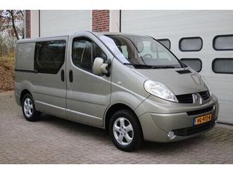 renault trafic - 2.0 dci t27 l1h1 dc eco black edition * dubbele-cabine / trekhaak / nap