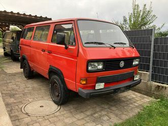 vw t3 syncro gl - 2x sperre, servo, tristar, 16 zoll, rostfrei!